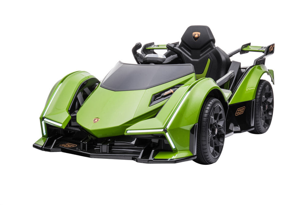 Elektrinis važiuojamas automobilis Lamborghini GT HL528, žalias