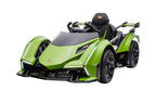 Elektrinis važiuojamas automobilis Lamborghini GT HL528, žalias