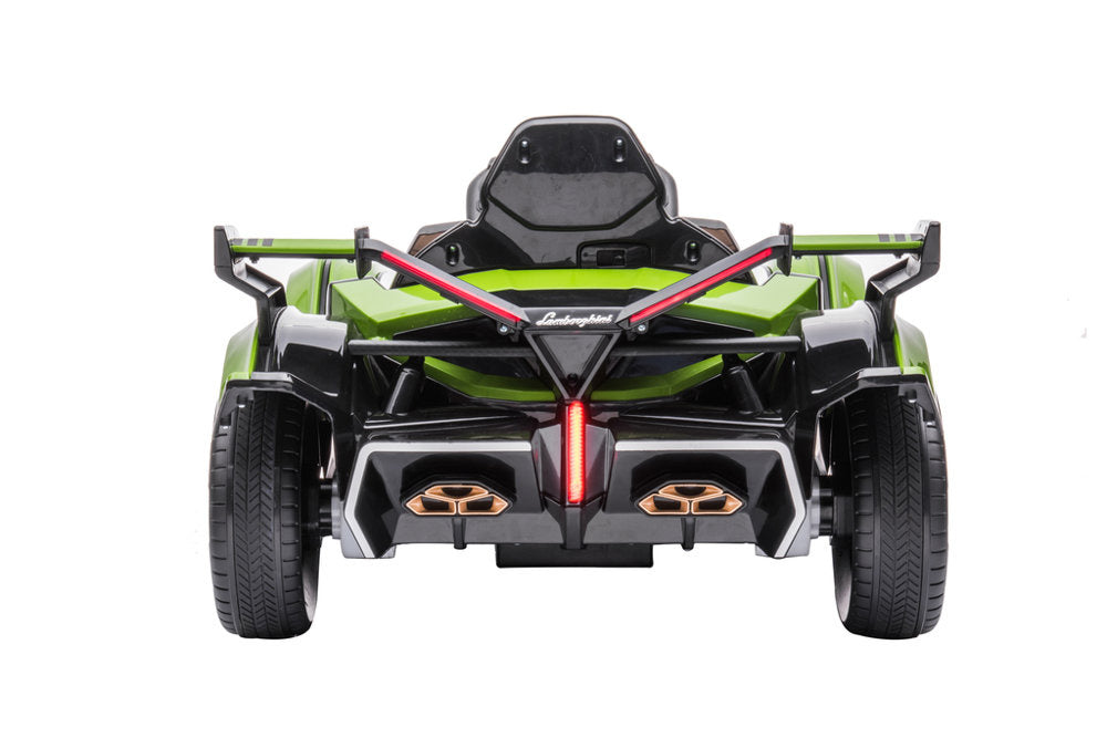 Elektrinis važiuojamas automobilis Lamborghini GT HL528, žalias