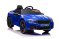 Elektrinis važiuojamas automobilis BMW M5, mėlynas