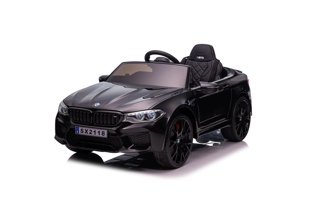 Elektrinis važiuojamas automobilis BMW M5 DRIFT, juodas