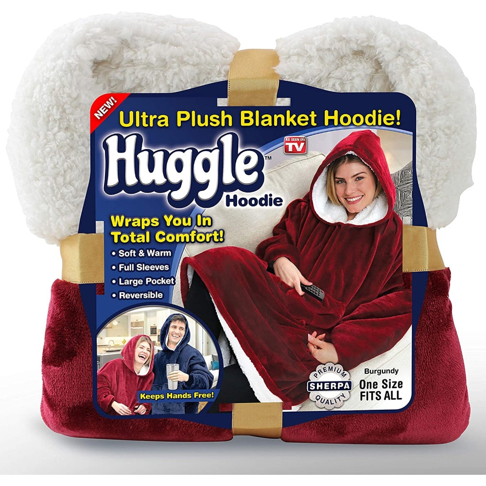 Pledas megztinis "Huggle" Raudonas