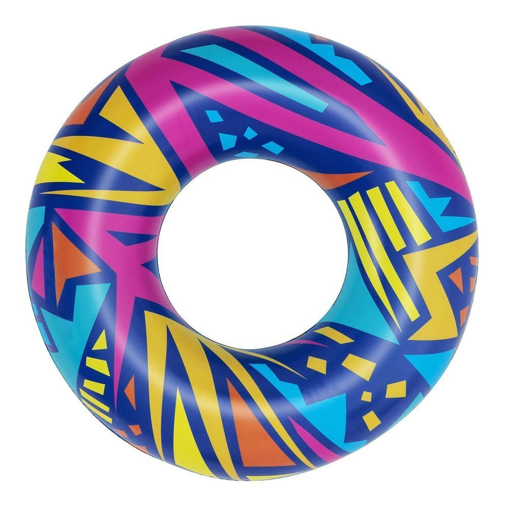 Pripučiamas spalvotas plaukimo ratas 107 cm Bestway 36228