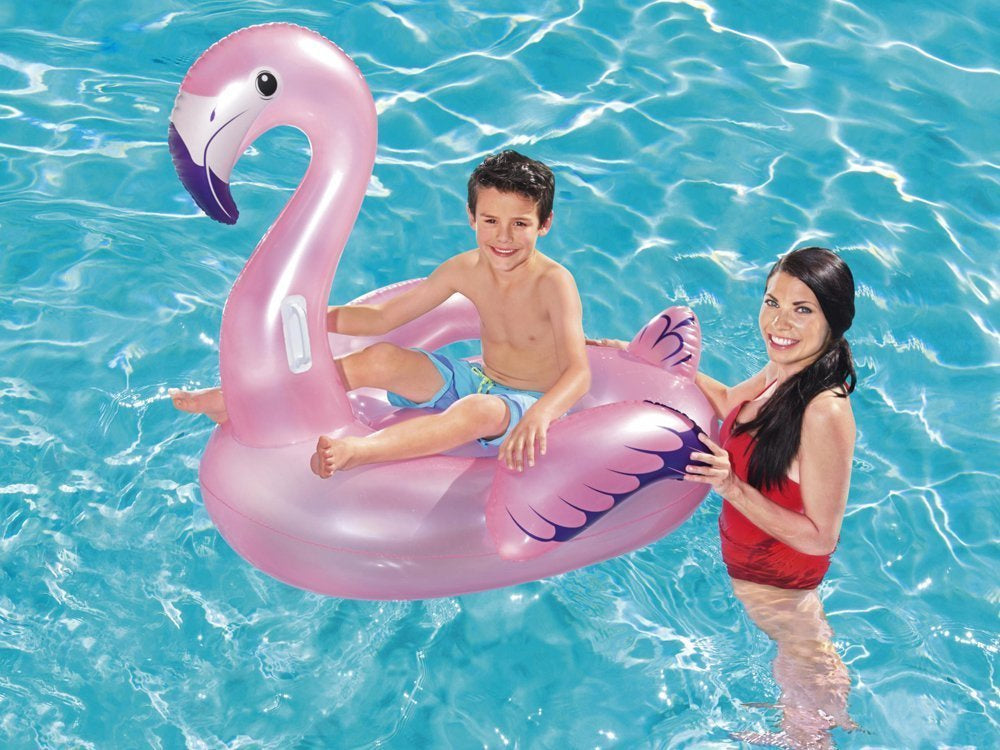 Pripučiamas flamingas 127 x 127 cm Bestway 41122