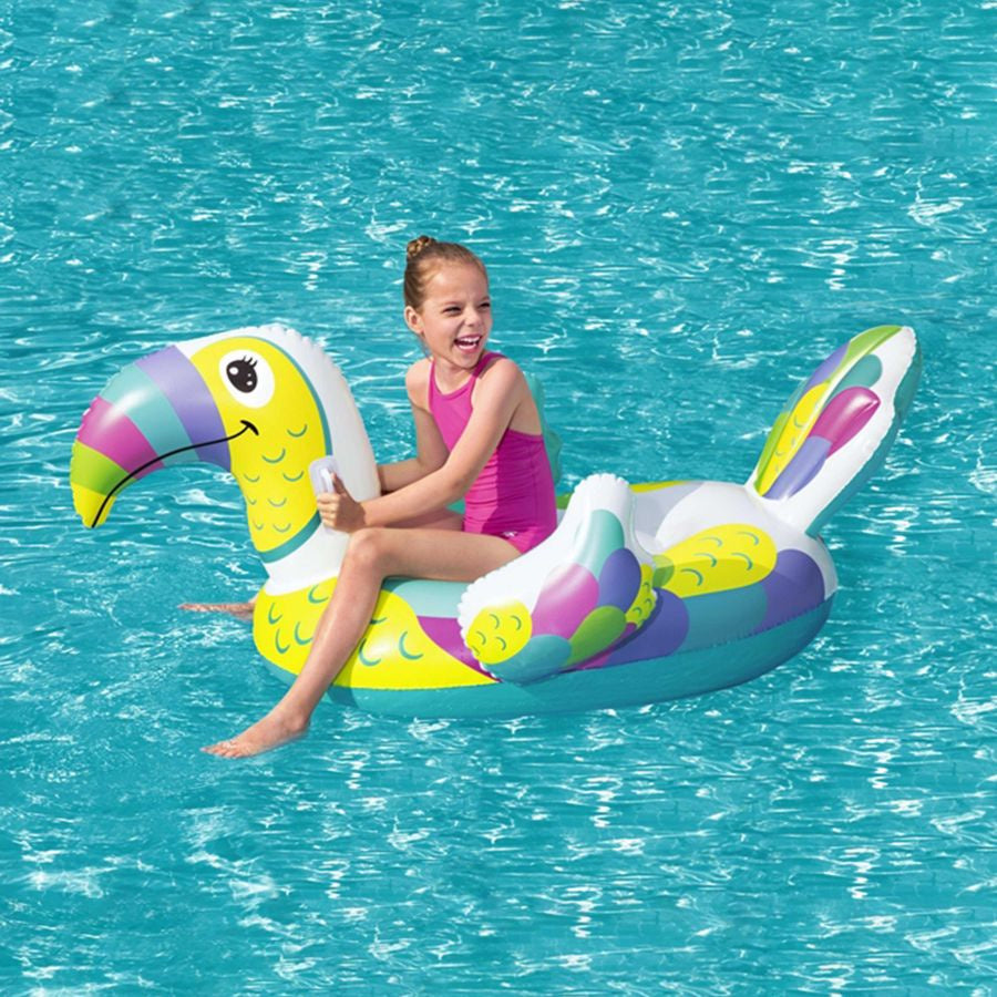 Pripučiamas čiužinys „Tukanas“, spalvotas, 173 cm Bestway 41437