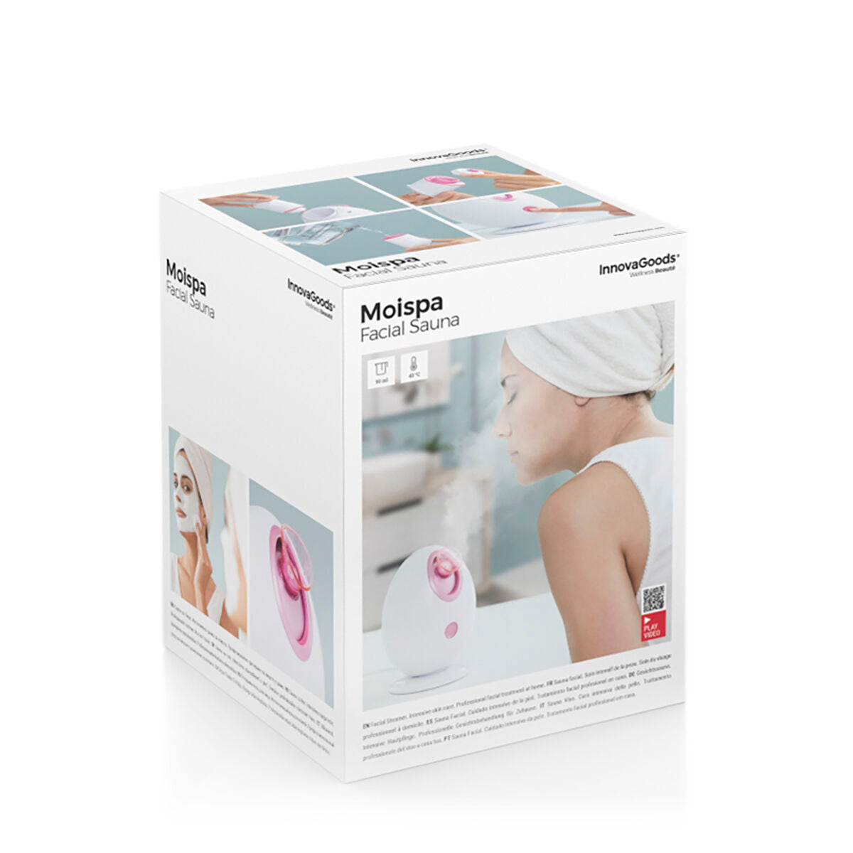 Electric Facial Sauna Moispa InnovaGoods-1