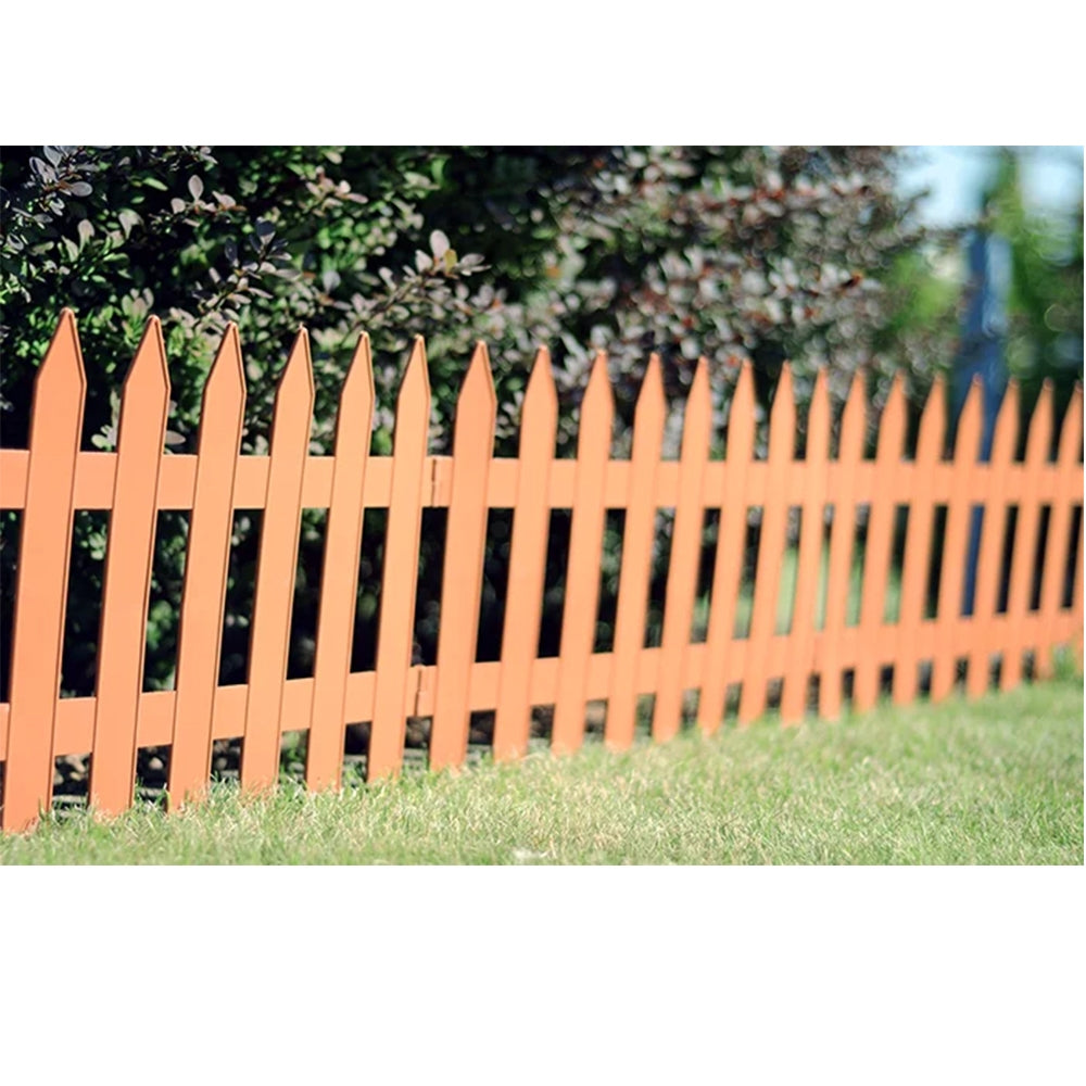 Dekoratyvinė plastikinė sodo tvorelė „Garden Classic“ 3,5 m (ruda)