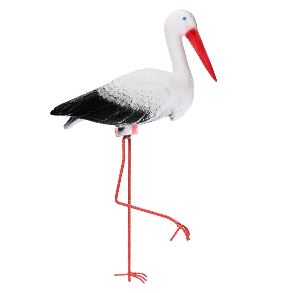 Didelis dekoratyvinis gandras sodui – 83 cm