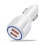 Greito įkrovimo auto SAM. 2 X USB 3.0 FAST adapteris