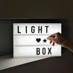 Šviečianti LED lenta spalvota (30 x 22 cm)