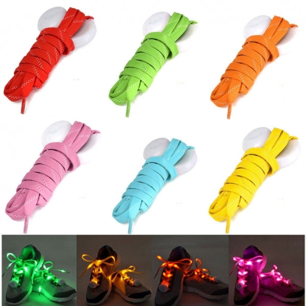 LED šviečiantys batų raišteliai - Oranžinė