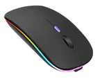 Belaidė pelė su RGB LED apšvietimu.