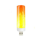 USB liepsnos imitacijos LED