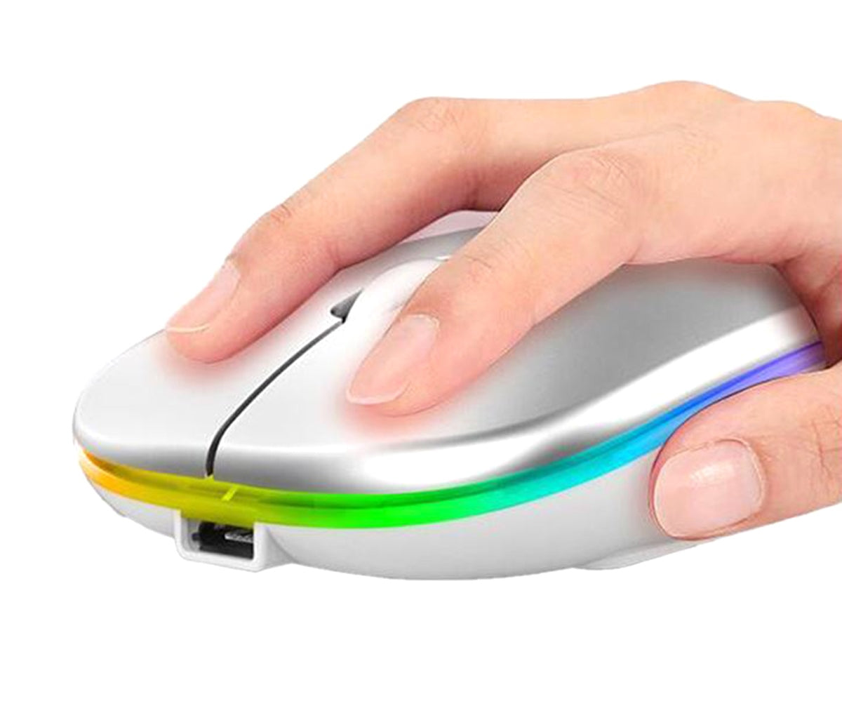 Belaidė Pelė Su RGB Apšvietimu