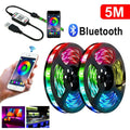 LED RGB USB juosta, 5 metrai