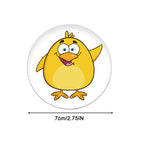 Puoduko treniruočių lipdukai, 5 vnt.