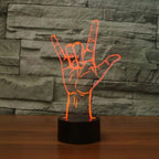 LED lempa rankos formos