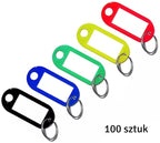 100vnt. raktų pakabukų rinkinys