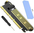 M.2 NVMe disko adapteris