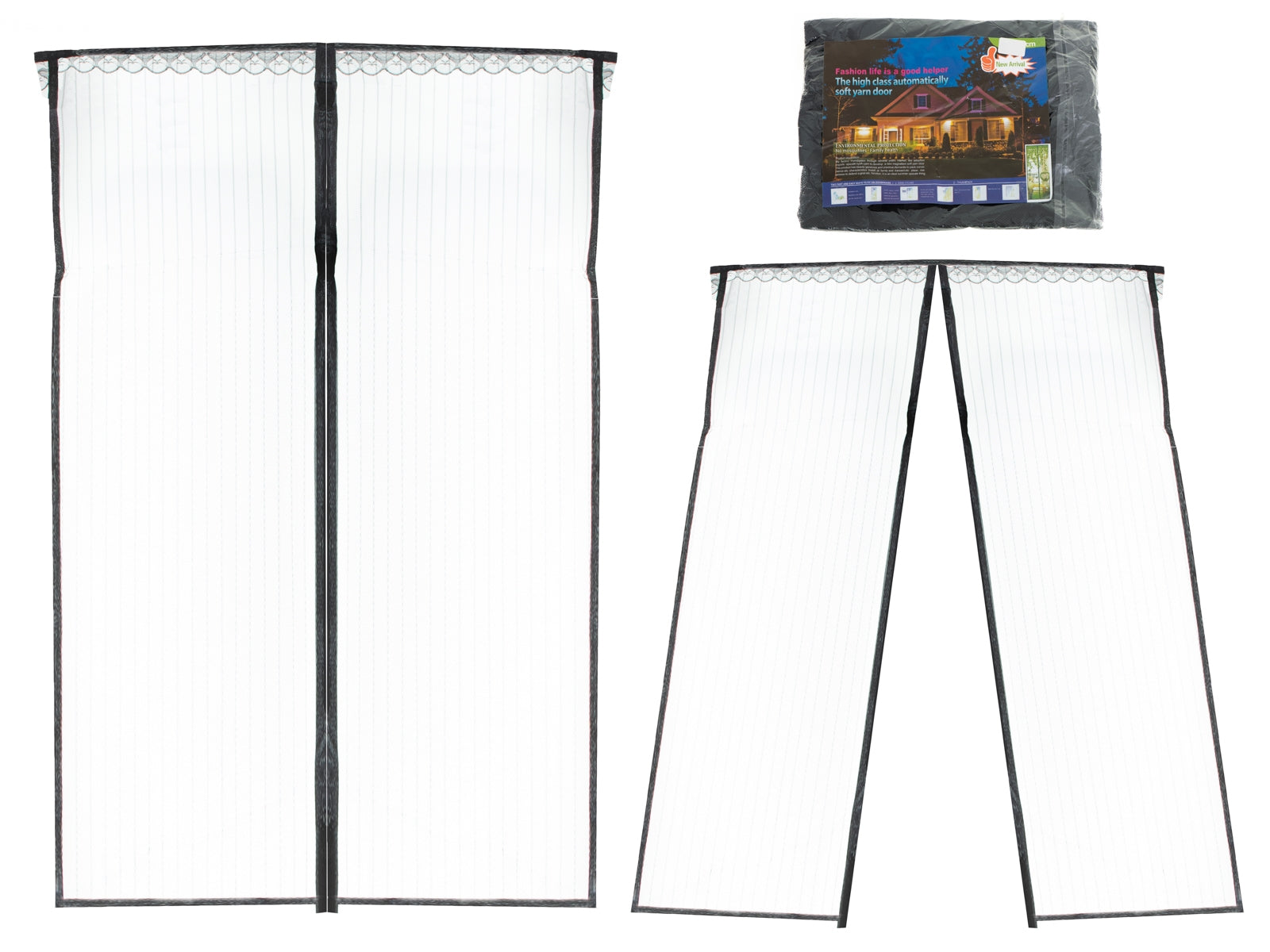 Magnetinis durų tinklelis 160x230cm