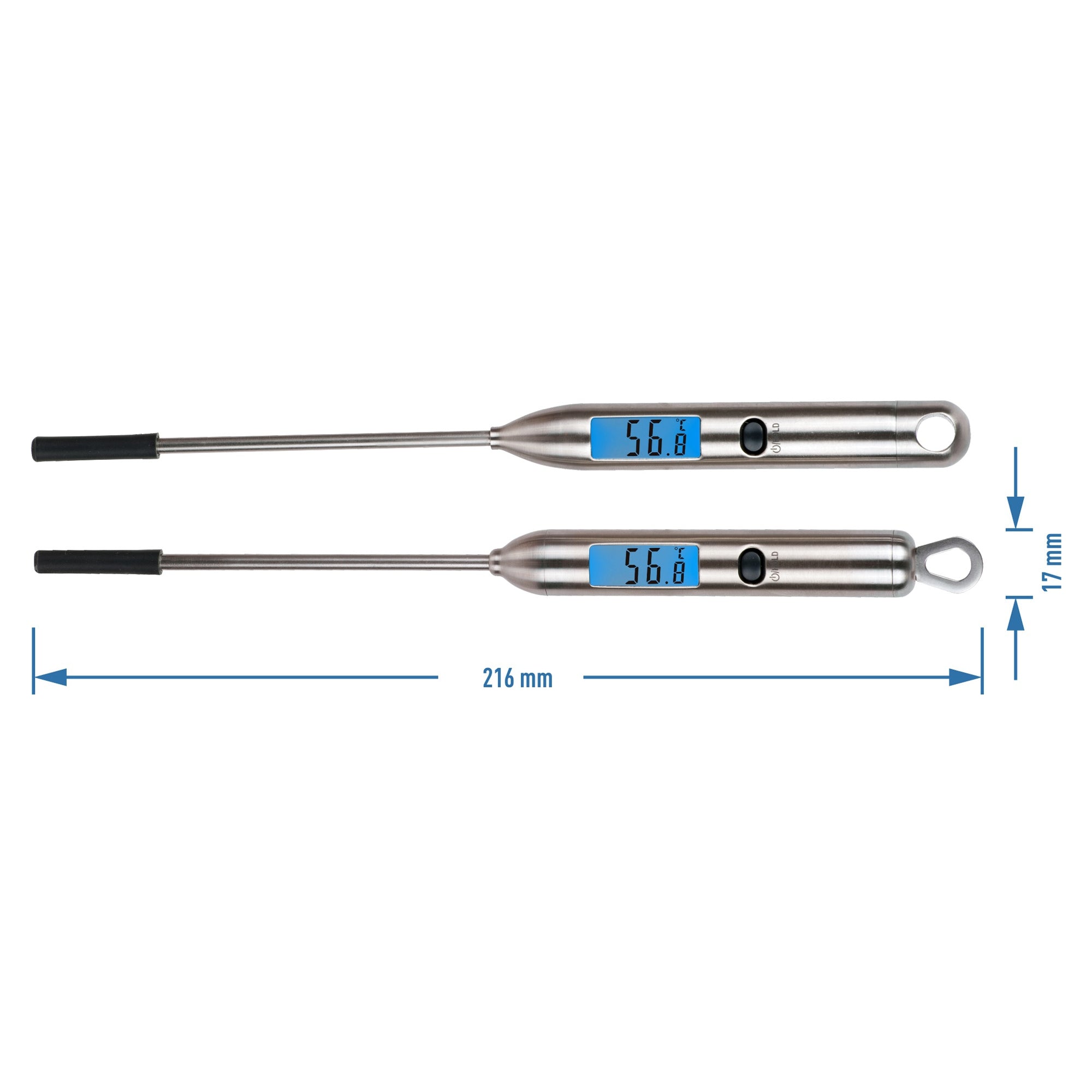 Plieninis maisto termometras (-40°C iki +300°C)