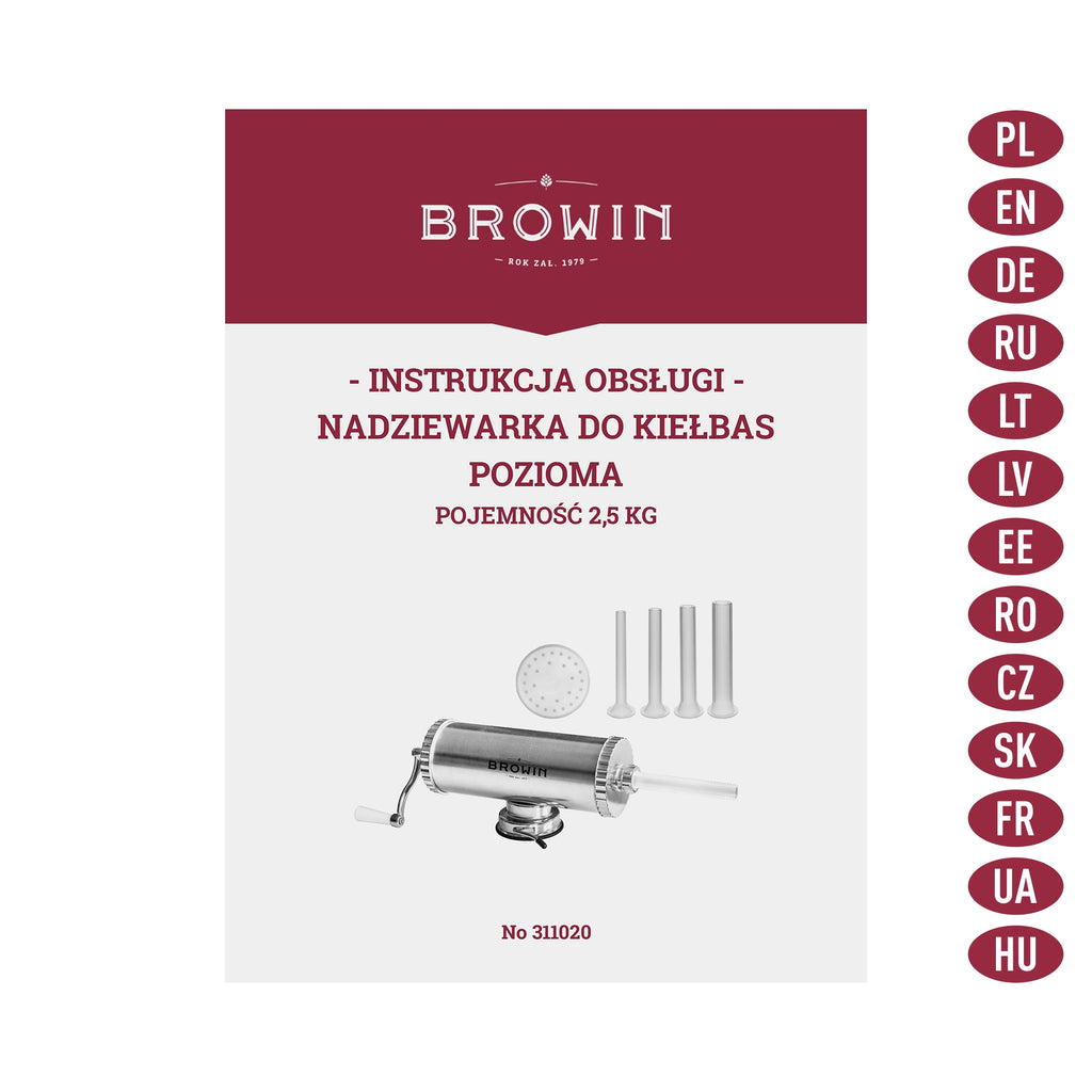 Rankinis horizontalus kimštuvas 2,5kg