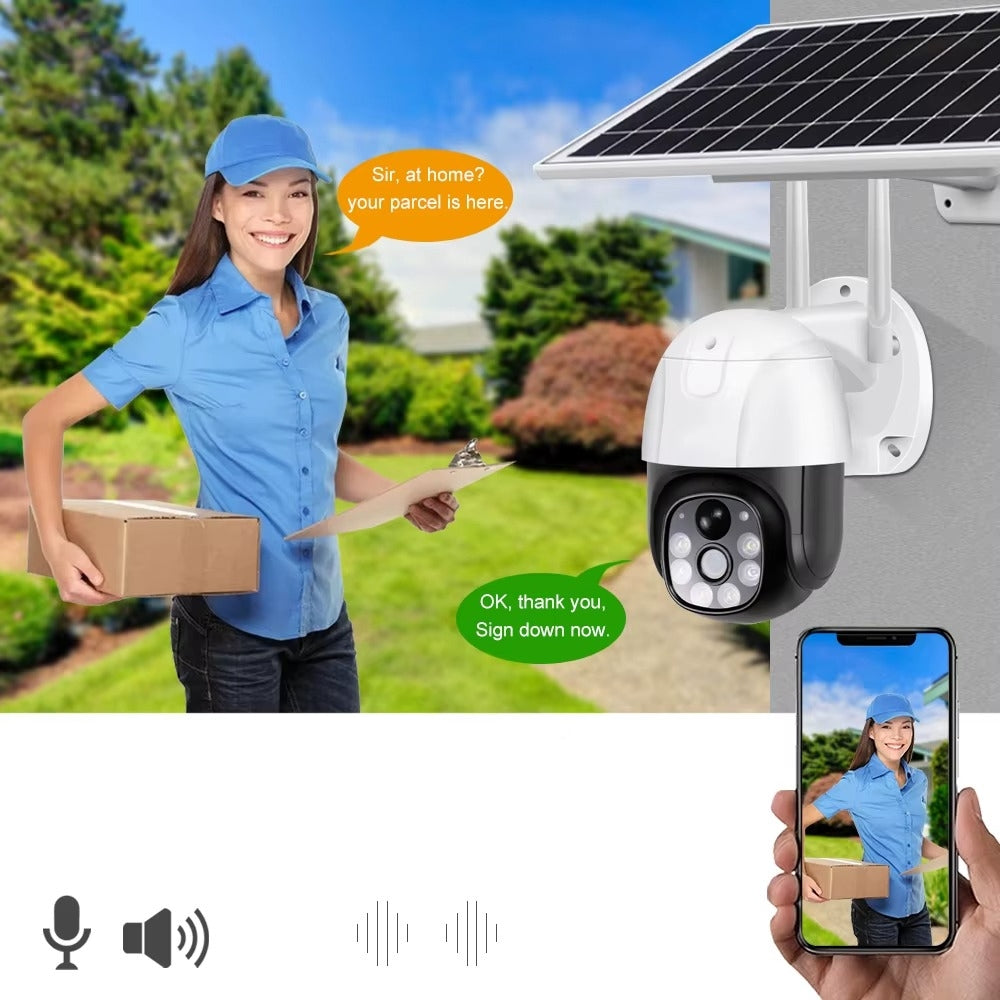 WIFI lauko kamera 350°/90° vaizdu