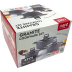 OSFÉ 1758 granito puodų rinkinys, 6 vnt.
