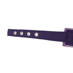 HUNTER violetinis nailoninis šunų antkaklis, 45 cm