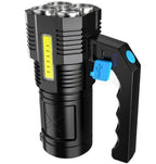 LED prožektorius su COB ir T6 diodais