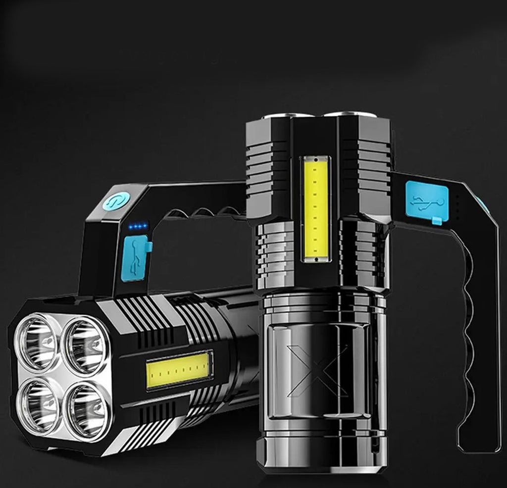 LED prožektorius su COB ir T6 diodais