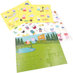 Magnetinis dėlionės rinkinys Peppa Pig – Trefl Primo