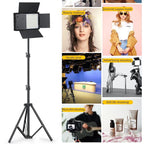 LED panelinė lempa su trikoju 600 pro KIT