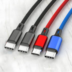 Universalus 4in1 įkrovimo laidas