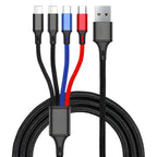Universalus 4in1 įkrovimo laidas