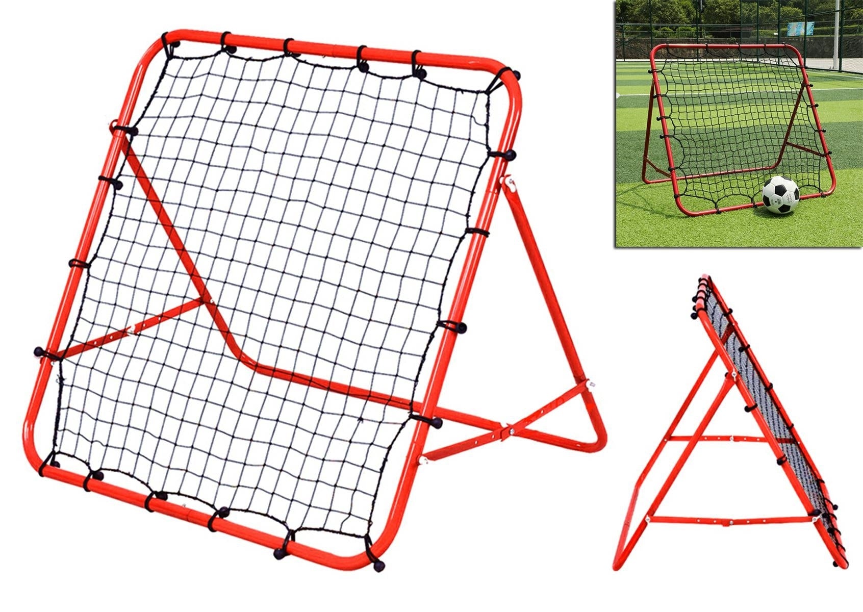 Mini futbolo treniruočių rinkinys (atšokantis kamuolis)