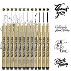 „Art Walker Drafting Pen“ techninių rašiklių rinkinys 12 vnt.