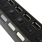 7 prievadų USB šakotuvas