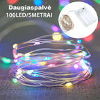 100 LED Girlianda, Spalvota