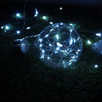 100 LED Girlianda, šaltai balta