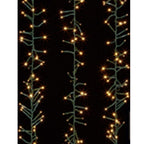 LED girlianda 400 LED, 4 m, šiltai balta