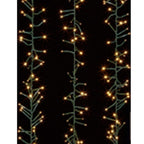 LED girlianda 400 LED, 4 m, šaltai balta
