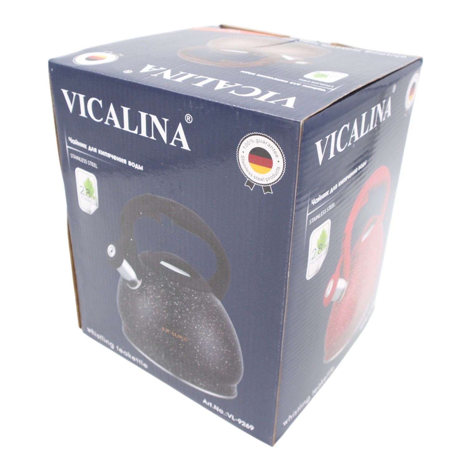 VICALINA 2,8 l arbatinukas su švilpuku