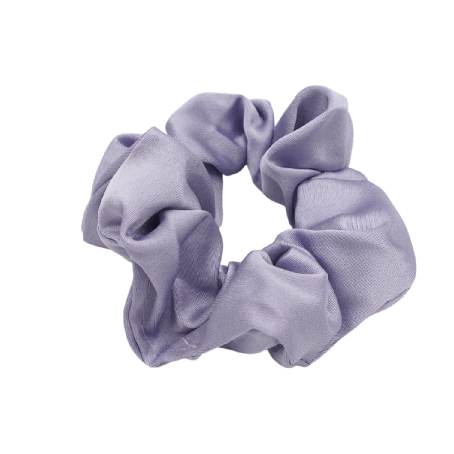 Satininė plaukų gumytė (šviesiai violetinė)
