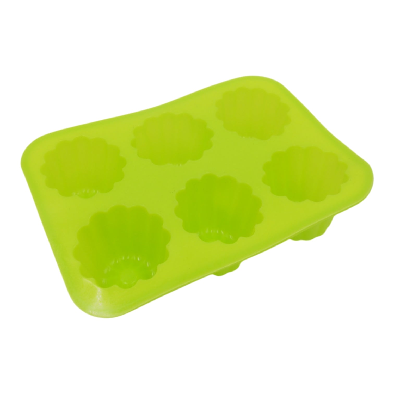 Silikoninė mini keksiukų forma (6 vnt.)
