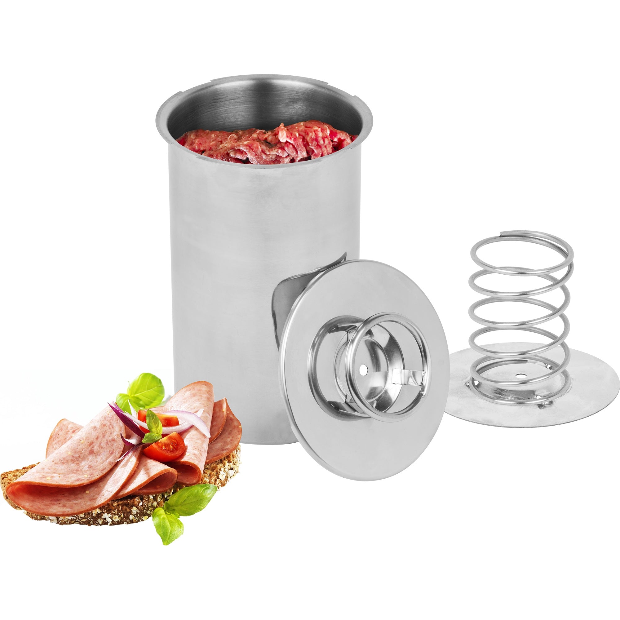 Nerūdijančio plieno kumpio viryklė iki 1,5 kg