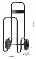 Malkų vežimėlis su uždangalu, iki 60 kg