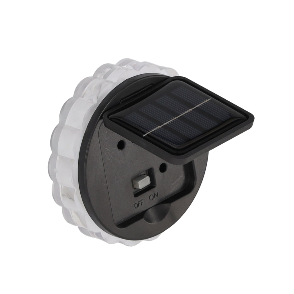 Saulės energija įkraunami LED sieniniai šviestuvai, 2 vnt.