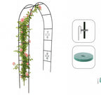 Sodo pergola su dekoracijomis 140 × 38 × 240 cm