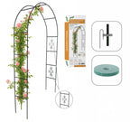 Sodo pergola su dekoracijomis 140 × 38 × 240 cm